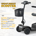 Segmart Mobility Scooter for Seniors, Heavy Duty 4-Wheel Mobile Device with Front & Rear Light, 300lbs, Black