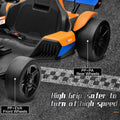 Segmart® Mclaren Electric Go Kart, 24V Outdoor Driftable Kids Race Cart