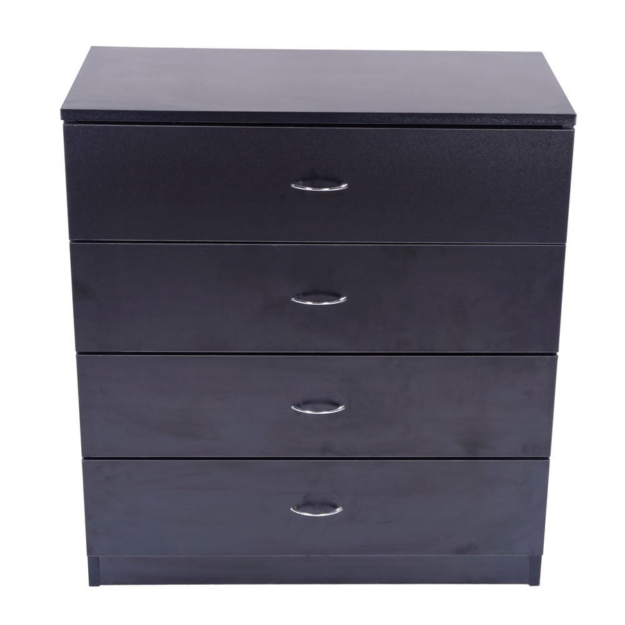 Segmart 4 Chest of Drawers for Bedroom, 26" x 13" x 29" Classic Metal Handles, Durable MDF Wood, S7914