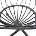 Wicker Hanging Egg Chair with Stand and Cushion