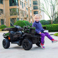 Segmart®12v Kids Ride On Green Truck Kids Cars