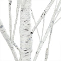 4/5/6 Feet Pre-Lit Christmas Tree with Lights, SEGMART 3 Piece LED Birch Christmas Tree, Lighted Tree and Branches Christmas Ornament for Festival, Wedding, Party, Indoor Outdoor Home Decoration, L377