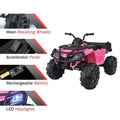 Segmart® Ride On Pink Atv Kids Cars 12v Kids Toys
