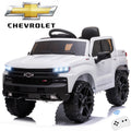 Official Licensed Chevrolet Ride On Car, 12V Power Ride-On Truck Toy for Kids, Electric 4 Wheels Kids Toy w/Parent Remote Control, Foot Pedal, MP3 Player, 2 Speeds, Ages 1-5 Years, K1638