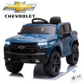 Official Licensed Chevrolet Ride On Car, 12V Power Ride-On Truck Toy for Kids, Electric 4 Wheels Kids Toy w/Parent Remote Control, Foot Pedal, MP3 Player, 2 Speeds, Ages 1-5 Years, K1638