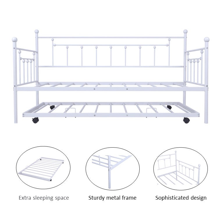 Twin Daybed With Trundle Included Segmart Twin Trundle Bed Frame With 