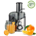 1L 3 Speed Juicer Machine, Juice Extractor with Big Mouth 3” Feed Chute, 304 Stainless-steel Filter, High Juice Yield, Easy to Clean & BPA-Free, 700W, Anti-drip, Dishwasher Safe, B150