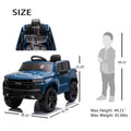 Official Licensed Chevrolet Ride On Car, 12V Power Ride-On Truck Toy for Kids, Electric 4 Wheels Kids Toy w/Parent Remote Control, Foot Pedal, MP3 Player, 2 Speeds, Ages 1-5 Years, K1638