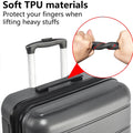 Carry on Luggage Set, 3pcs 20''/24''/28'' Fashion Lightweight Suitcase Travel Sets for Women, 3-in-1 Portable Trolley Case with Telescoping Handle, Outdoor Hardside Luggage Set, Grey, S9351