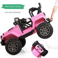 SEGMART 12V Kids Electric Ride On Cars with Remote Control, LED Lights, Q3