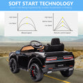 Electric Kids Toys, 12V Licensed Dodge Challenger SRT Ride on Car, 12V Battery Powered Vehicles w/ Remote Control, Safety Belt, Bluetooth, MP3 Player, Headlight, Motorized Truck for Boys Girls