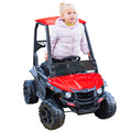 OFF-ROAD UTV WITH ROOF KIDS CARS 12V KIDS TOYS WITH R/C PARENTAL REMOTE ELECTRIC VEHICLES FOR BOYS GIRLS