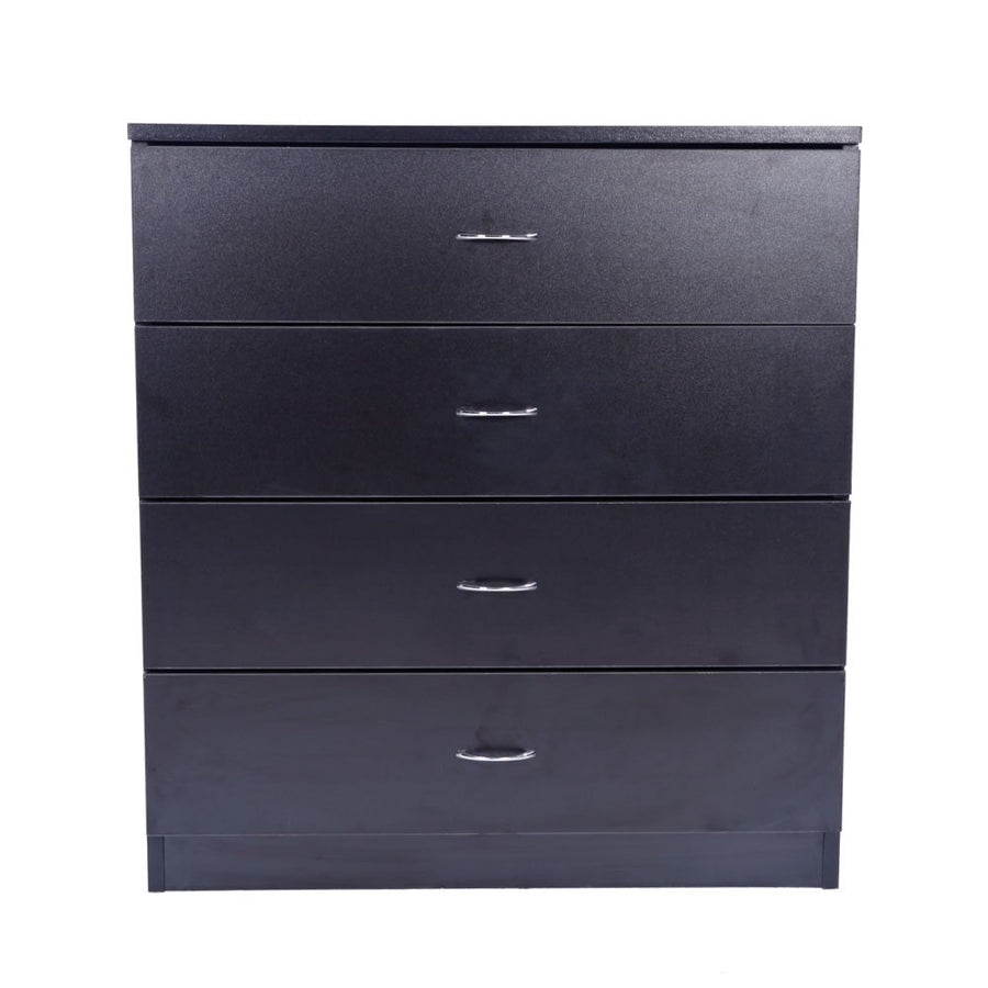 Segmart 4 Chest of Drawers for Bedroom, 26" x 13" x 29" Classic Metal Handles, Durable MDF Wood, S7914