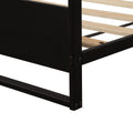 36.6 Inch SEGMART Twin Bed Frame with Headboard and Footboard, Full Bed Foundation w/10 Metal Legs, Noise-Free/ No Box Spring Needed, Easy assembly, for Dorm, School, Child Room, 300lbs, S1856