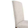 Segmart Dining Chair, Set of 2, Beige