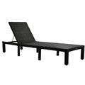 Patio Chaise Lounge Chair, Rattan Wicker Chaise Lounge, All-Weather Sun Chaise Lounge Furniture, Pool Furniture Sunbed with Removable Cushion, Tanning Lounge Chair with 6 Adjustable Positions, B335