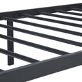 Twin Metal Bed Frame, Black Twin Platform Bed with Headboard and Footboard, Modern Metal Twin Bed Frame Bedroom Furniture with Metal Slat for Kids Adults Teens, No Box Spring Needed, L4227