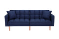 Segmart Uptown Sofa Bed with Pull Out Bed, Navy Blue, L