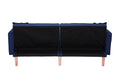 Segmart Uptown Sofa Bed with Pull Out Bed, Navy Blue, L
