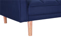 Segmart Uptown Sofa Bed with Pull Out Bed, Navy Blue, L