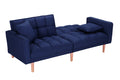 Segmart Uptown Sofa Bed with Pull Out Bed, Navy Blue, L