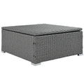 SEGMART 5-Piece Outdoor Furniture Sectional Sofa, Wicker Patio Furniture Sets with 6 Seats, Coffee Table, Garden Conversation Set for Poolside Backyard Porch Lawn Pool, Beige