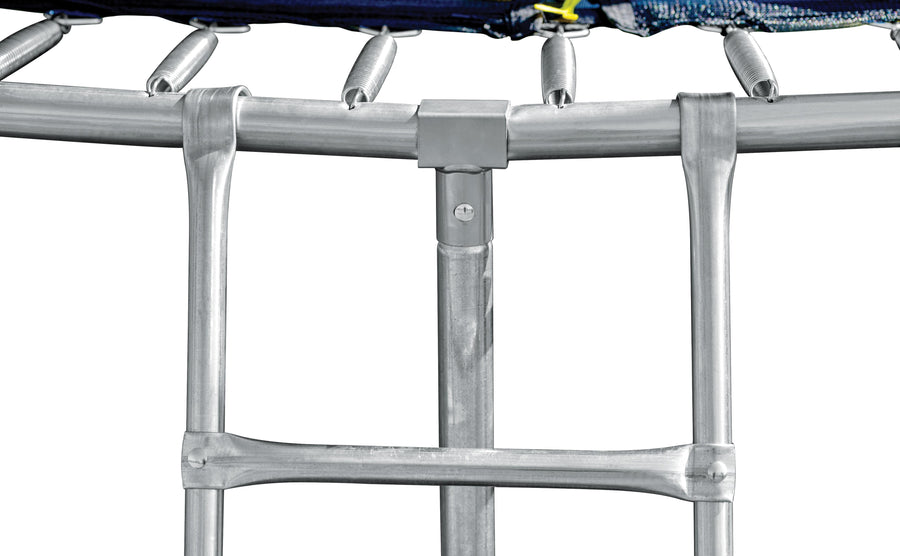 Trampoline for Kids, New Upgraded 16 Feet Outdoor Trampoline with Safety Enclosure Net, Basketball Hoop and Ladder, Heavy Duty Round Trampoline for Indoor or Outdoor Backyard, Capacity 330lbs, L4729