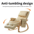 SEGMART Rocking Recliner Chair with Remote Control for Adults, PU Leather Single Recliner Chair w/ Bread-Type Thick Handrail & Side Pocket, for Home, Living Room, Lounge, 330lbs, S12548
