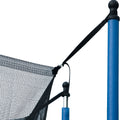 Trampoline with Enclosure on Clearance, SEGMART 14 Feet Kids Outdoor Trampoline with Safety Enclosure Net, Basketball Hoop and Ladder, Heavy Duty Round Trampoline for Indoor Outdoor Backyard, L3719