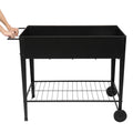 Segmart Raised Garden Bed, Outdoor/Indoor Herb Garden Above Ground Raised Planter Boxes with Legs, Raised Garden Bed On Wheels Patio for Vegetable herb, SS2205