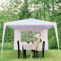 Segmart® 10' x 10' Canopy Tent with 3 Side Walls