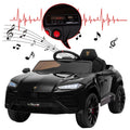 Segmart® Kids Black Lamborghini Ride On Toys Car With Remote