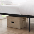 SEGMART Full-Size Metal Bed Frame with Headboard and Footboard, Mattress Foundation w/10 Legs, Noise-Free/ No Box Spring Needed, Easy assembly, 440lbs, S5766