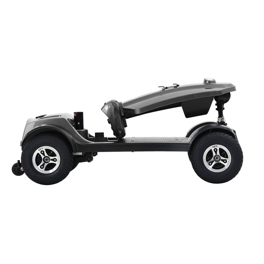 300W Motor Compact Mobility Scooter With Windshield, 300 lbs Capacity Compact Mobility Scooter Wheelchair for Adults, Outdoor Mobility Scooter with Cup Holders & USB Charging Port, SS1906