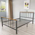 SEGMART Full-Size Bed Frame, Heavy Duty Platform Bed Frame with Wood Headboard & Footboard, No Box Spring Needed, S2033