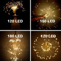 SEGMART Led Christmas String Fairy Lights, Bouquet Shape Hanging Fairy Lights with Remote, Q6
