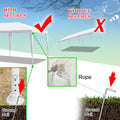 SEGMART 10' x 30' Outdoor Canopy Tent