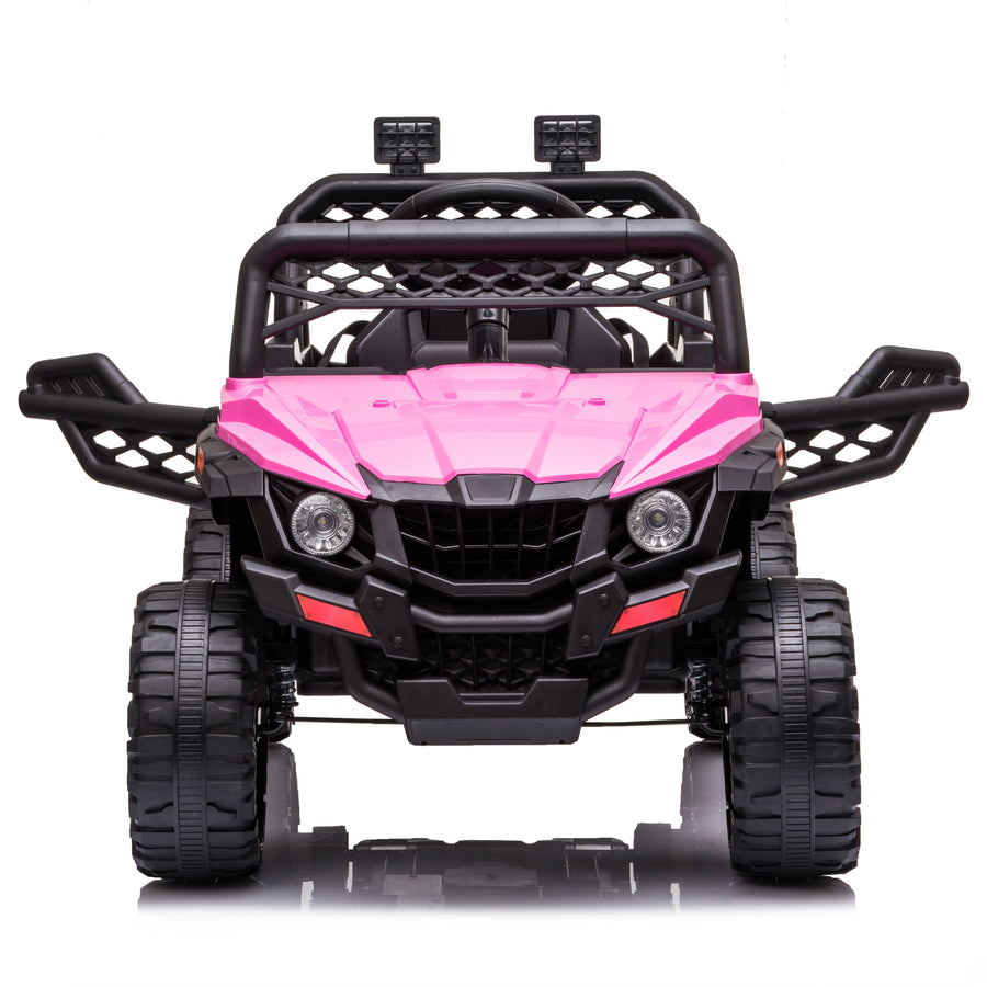 OFF-ROAD UTV TRUCK RIDE ON CAR KIDS CARS 12V KIDS TOYS WITH R/C PARENTAL REMOTE ELECTRIC VEHICLES FOR BOYS GIRLS