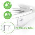 Toilet Night Light(2Pack), 8-Color Led Motion Activated Toilet Seat Light, Fit Any Toilet Bowl, Toilet Bowl Light with Two Mode Motion Sensor LED Washroom Night Light, I5209