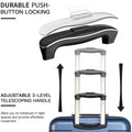 Carry on Luggage Set, 3pcs 20''/24''/28'' Fashion Lightweight Suitcase Travel Sets for Women, 3-in-1 Portable Trolley Case with Telescoping Handle, Outdoor Hardside Luggage Set, Blue, S9351