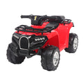 6V Electric Kids Ride-On Car ATV, Electric 4-Wheeler ATV Quad, Single Drive Ride on Car Toy with LED Lights, Music Board, Horn, Motorized Cars for 3-5 Years Kids, K2271