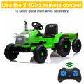 Segmart® Ride on Car Tractor Remote Control 12V Rechargeable Battery Motorized Vehicles for Kids