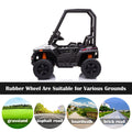 OFF-ROAD UTV WITH ROOF KIDS CARS 12V KIDS TOYS WITH R/C PARENTAL REMOTE ELECTRIC VEHICLES FOR BOYS GIRLS