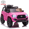 Licensed Toyota Tacoma Kids Ride on Toys, 12V Battery Powered Electric Car for Boys Girls w/ Remote Control, LED Lights, MP3 Player