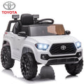 Licensed Toyota Tacoma Kids Ride on Toys, 12V Battery Powered Electric Car for Boys Girls w/ Remote Control, LED Lights, MP3 Player