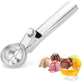 Small Ice Cream Scoop, Stainless Steel Icecream Scoop Scooper, Q5