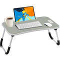 SEGMART Laptop Desk for Bed, Foldable Bed Tray Portable Lap Desks for Adults Kids, Wood, Q06