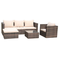 4 Piece Patio Furniture Set
