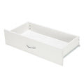 4-Drawer Dresser, Heavy Duty Wood Chest of Drawers, Modern 4 Drawer Dresser, Storage Bedroom Chest for Kids Room, Bathroom, Closet, Entryway, Hallway, Nursery, White Vertical Storage Cabinet, L2012