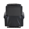 Lift Chair Recliner with Remote Control, Black PU Leather Power Lift Recliner Chair for elderly, Heavy Duty Electric Lift Chair Recliners Sofa Lounge Chair for Living Room, 300 lb Capacity, L3640
